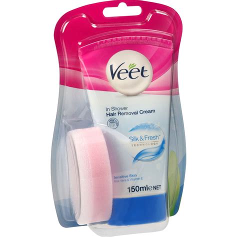 Veet® In Shower Hair Removal Cream Sensitive | Veet® New Zealand