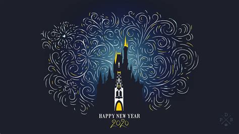 Celebrate The New Year with our Disney Cinderella Castle Wallpaper ...