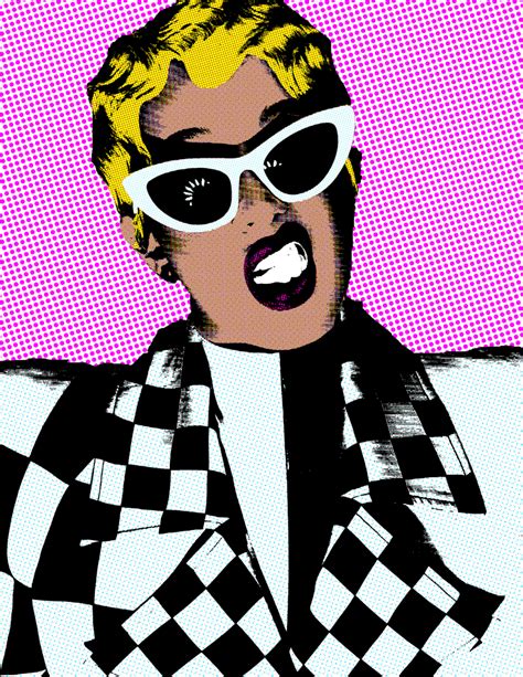 Cardi B pop art Art Print by Troy Posnansky - X-Small | Pop art posters, Pop art, Poster art