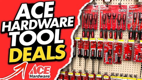 50 AMAZING Tool Deals This Month At Ace Hardware! - YouTube