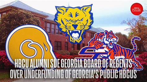 HBCU alumni sue over underfunding of Georgia public HBCUs