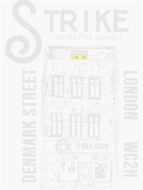 "Cormoran Strike" Sticker for Sale by ErnestFillmore | Redbubble