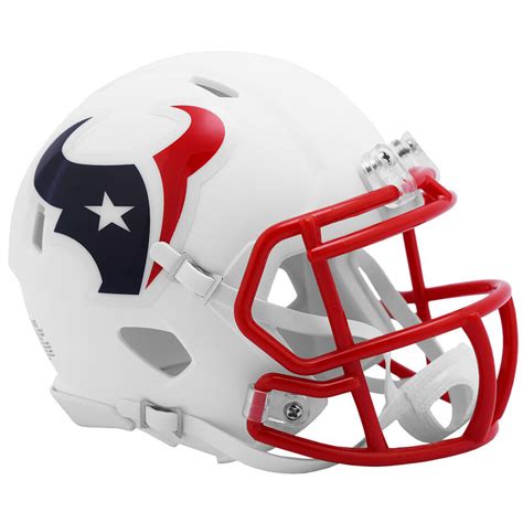 Houston Texans White Matte Authentic Speed Helmet New In Box 25786 – Denver Autographs