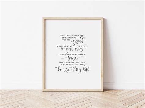 Feels Like Home Song Lyrics Printable, Home Decor, Printable Wall Art ...