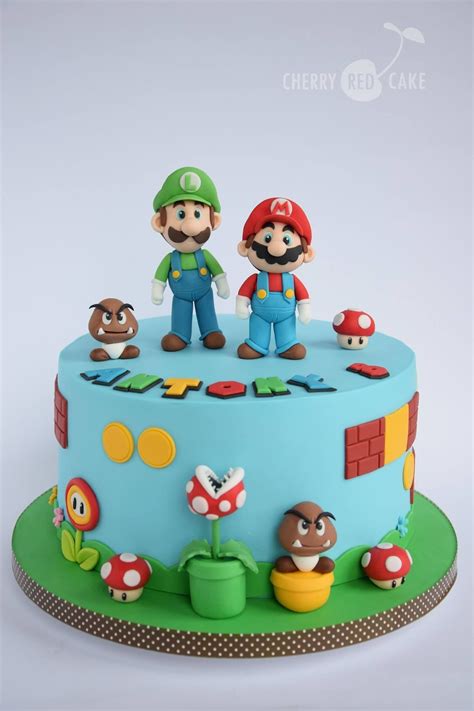 32+ Brilliant Photo of Mario Bros Birthday Cake - birijus.com | Mario ...