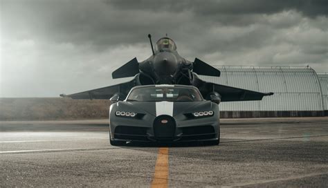 1336x768 Bugatti Chiron Meets Dassault Rafale Marine Jet 8k Laptop HD ,HD 4k Wallpapers,Images ...