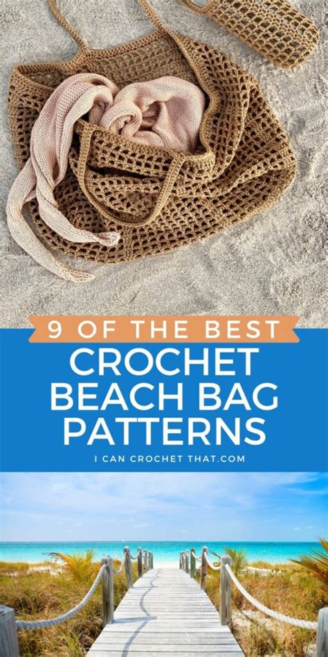 The Best Crochet Beach Bag Patterns for Days in the Sun & Sand