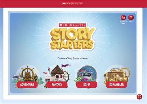 Scholastic Story Starters – Teachering