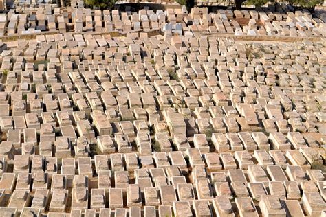 Jewish Cemetery on Mount of Olives in Jerusalem, Israel - Encircle Photos