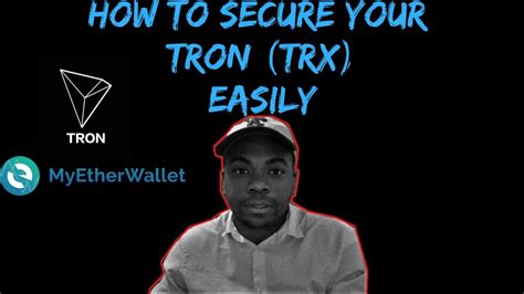 Tron (TRX) - How to Put Your Tron In A Wallet - YouTube