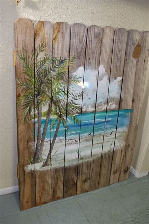 IMGP4622.JPG 1,062×1,600 pixels | Beach painting, Beach mural, Fence art