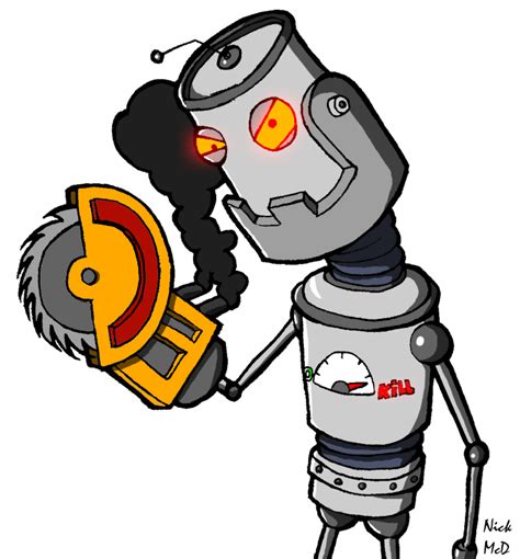 Killer Robot by Nick-McD on DeviantArt