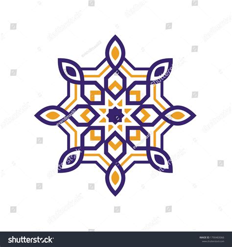 Islamic Geometric Logo Design Simple Design Stock Vector (Royalty Free) 1790483066 | Shutterstock