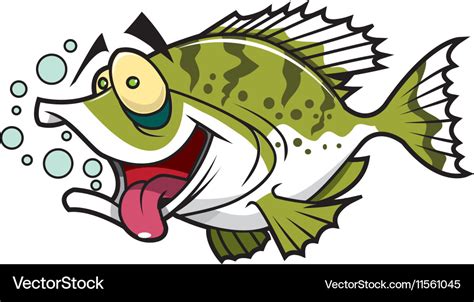 Crappie fish Royalty Free Vector Image - VectorStock