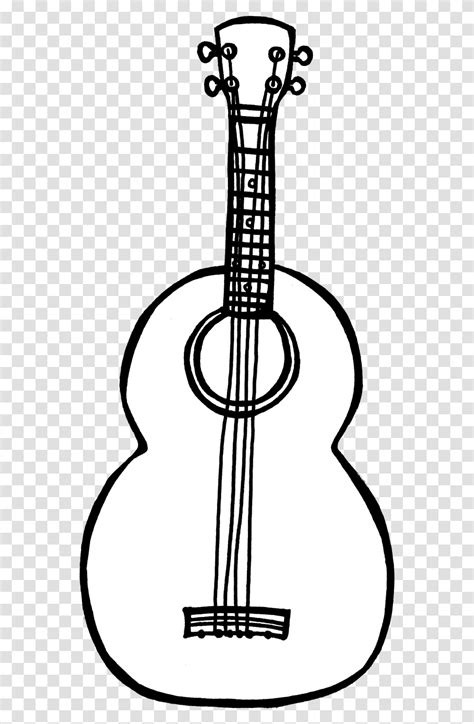 Non Living Things Clipart Black And White, Musical Instrument, Leisure Activities, Guitar, Lamp ...