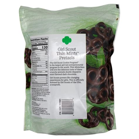 Girl Scout Thin Mint Pretzels — Snackathon Foods