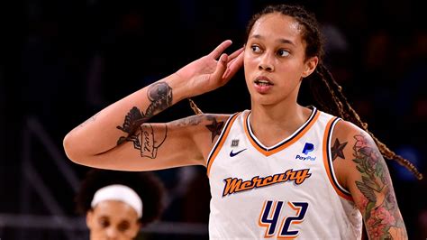 WNBA star Brittney Griner featured in Phoenix Mercury hype video while ...