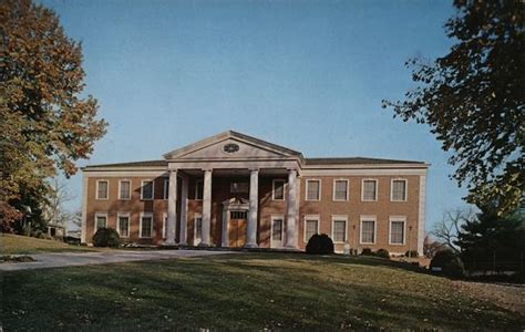 Roanoke College Library Salem, VA Postcard