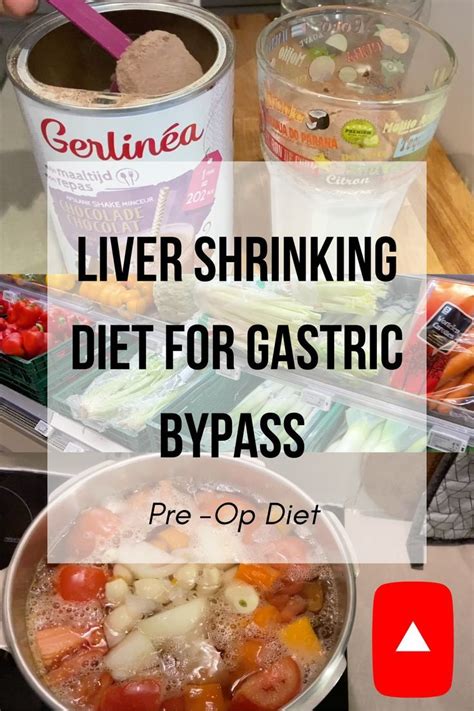 Liver Shrinking Diet For Gastric Bypass Surgery | Bariatric recipes, Liver shrinking diet ...