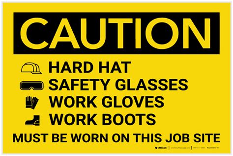 PPE Labels | Creative Safety Supply