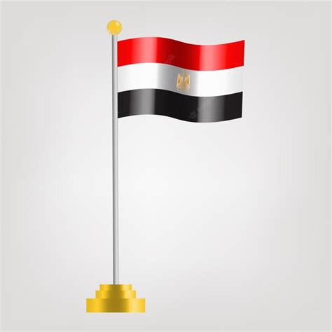 Premium Vector | Egypt flag design