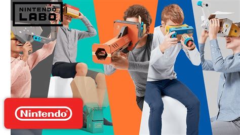 7 minutes of new Nintendo Labo VR Kit footage