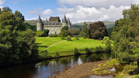 Inveraray Castle, Argyll, Scotland - Free Nature Pictures