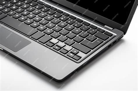 Premium AI Image | Laptop Keyboard Isolated on a White Background