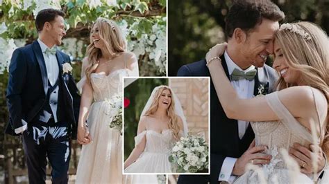 Stacey Solomon unveils fairytale dress in stunning first wedding ...