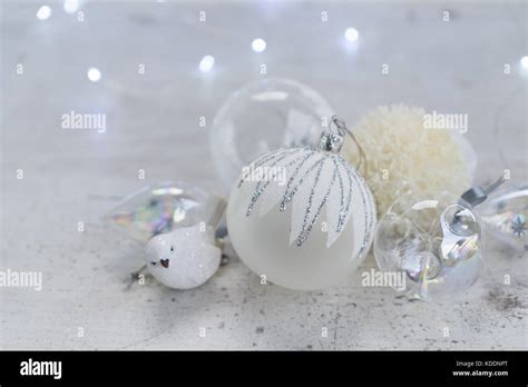 White christmas with snow Stock Photo - Alamy