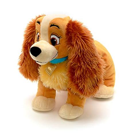 Disney Store Official Lady Plush from Lady and The Tramp – 11 Inches, Authentic Soft Toy Figure ...