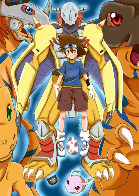 + Tai and Agumon + by Thanysa on DeviantArt