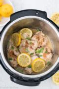 Instant Pot Lemon Garlic Chicken Thighs - Love In My Oven