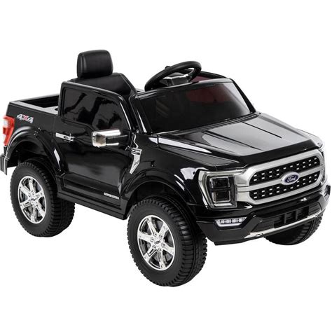 Huffy Ford F-150 Platinum 6-Volt Battery Kids Ride-On Truck in Black ...