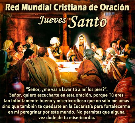 Jueves Santo - Red Mundial Cristiana de Oración (RMCO)