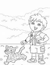 Diego Coloring Pages Printable – ColoringMecom sketch template