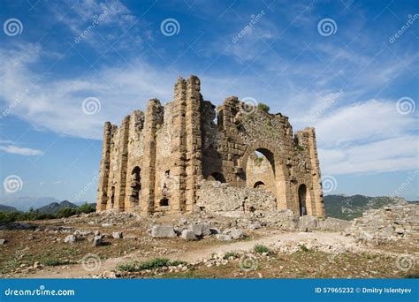 Aspendos Ruins, Turkey Royalty-Free Stock Image | CartoonDealer.com ...