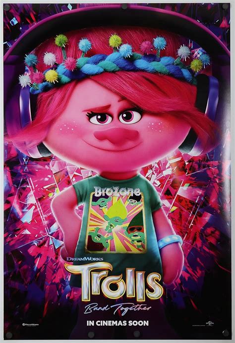 Amazon.com: TROLLS 3 BAND TOGETHER MOVIE POSTER 2 Sided ORIGINAL INTL ...