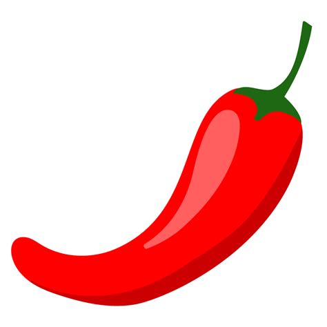 FREE Red Chili Pepper Clipart (Royalty-free) | Pearly Arts