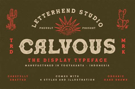 19 of the Best Desert Fonts for a Traditional Southwest Feel | HipFonts