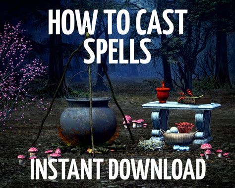 How to Cast Spells, Spell Casting Guide, Wiccan, Witchcraft, Cast ...