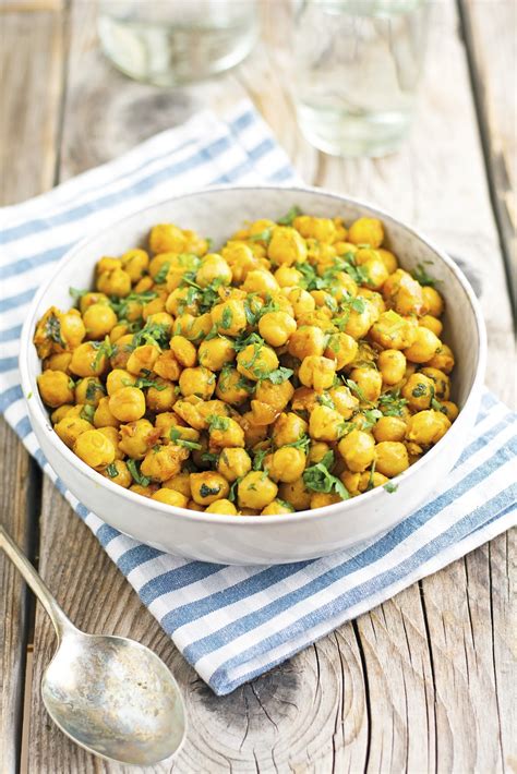 The Iron You: Curried Chickpeas