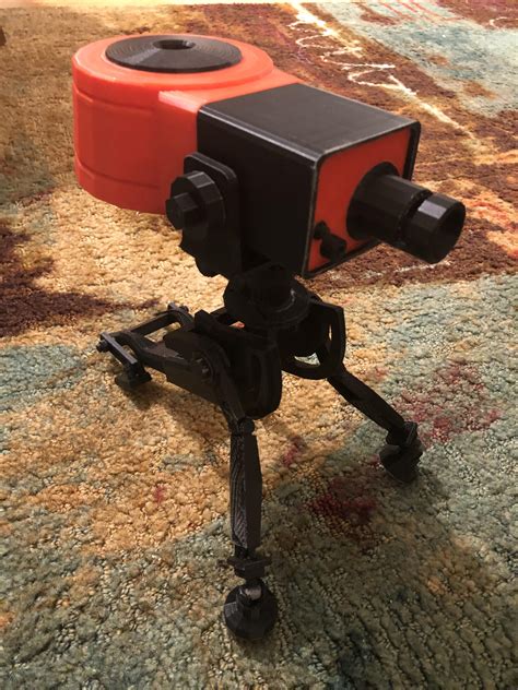 I made a sentry gun to go with my engie cosplay : r/tf2