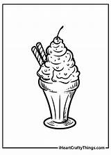 Children Eating Ice Cream Coloring Pages sketch template