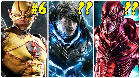 THE FLASH Fastest Speedsters Ranked - YouTube