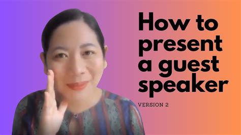 Emceeing Tips | How to Present a Guest Speaker - YouTube