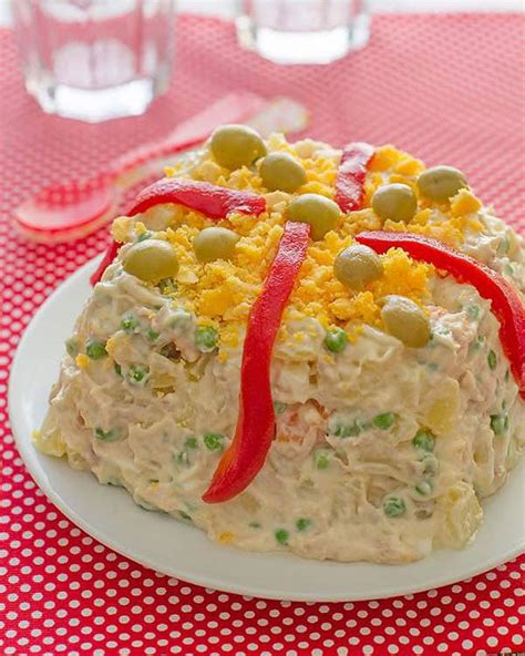 Ensaladilla rusa (la MEJOR receta casera y trucos para que te salga ...