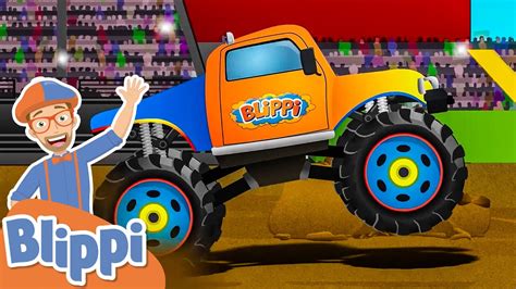 Blippi's Monster Trucks｜Blippi｜Children's Music｜Trucks For Kids｜Gecko's Songs - YouTube