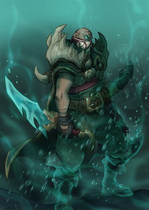 Pyke Fan Art by Mkuchima : leagueoflegends