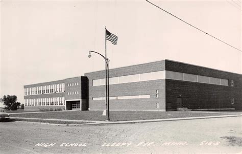 Sleepy EYE Minnesota High School~Real Photo Postcard 1950s | United ...